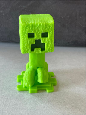 2025 McDonald's A Minecraft Movie Creeper figure